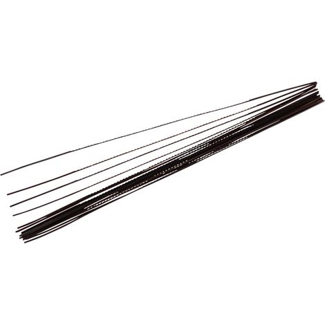 Draper FRET SAW BLADES 12-Piece Set – 128mm, 18 TPI, Compatible with Stock No. 18153, Ideal for Fine Cutting and Precision Work