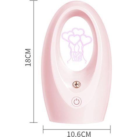 Mini-USB-Luftbefeuchter mit leisem Betrieb, Nachtlicht, ätherischem Öldiffusor und Nebelfunktion für Büro und Schlafzimmer, rosa Sakura-Ballonmuster (1/2)