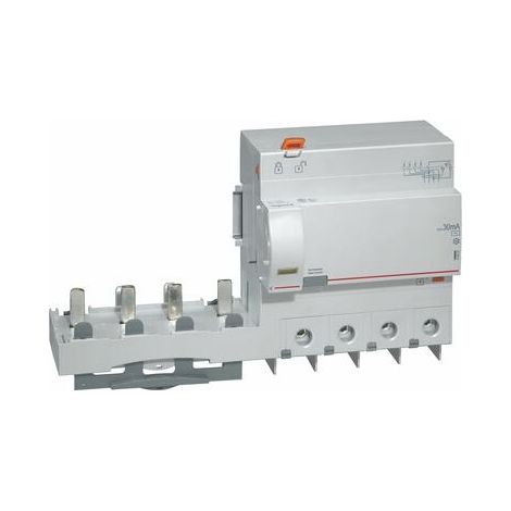 Bloc différentiel adaptable à vis DX³ pour disjoncteur 1,5 module par pôle - 4P 400V - 125A - 410624