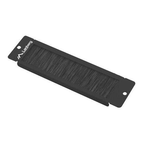 Lanberg ak-1104-b accesorio de bastidor panel pasacables con cepillo (1/2)