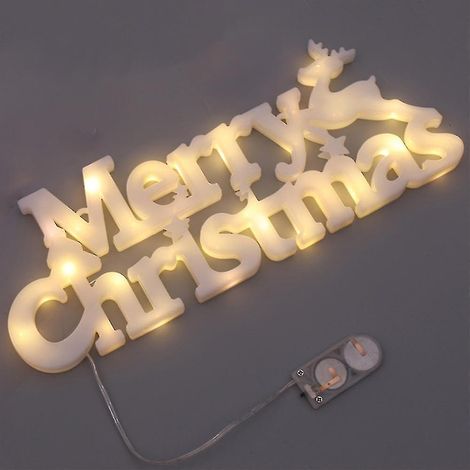 BEBUSINGOTO Weihnachtsbaum-Hängedekorationen, Weihnachtsdeko-Lichter für Weihnachtsbaumkranz