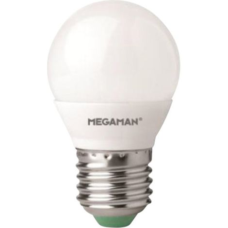 Megaman LG2605.5 E27 2800K LED EEK F (A - G) E27 Tropfenform 5.5 W = 40 W Warmweiß (Ø x L) 45 mm x 7