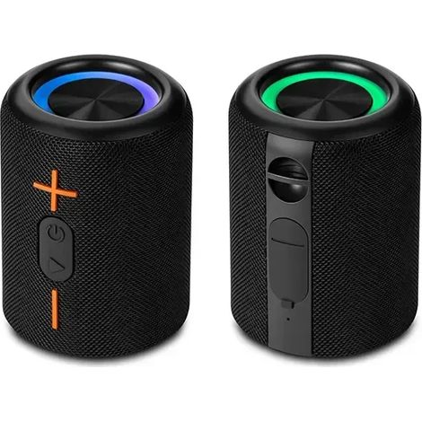 Enceinte Bluetooth détachable 2 en 1 (noire), compatible BT5.3, avec caisson de basses (1/5)