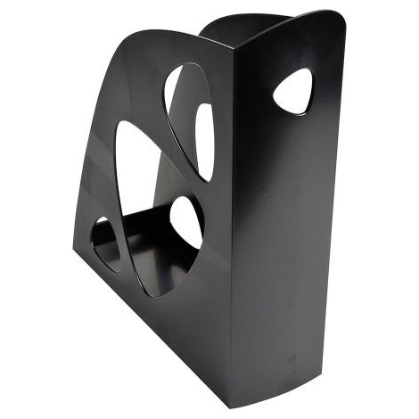 Range-revues Ecomag Exacompta couleur dos de 7,7 cm - noir