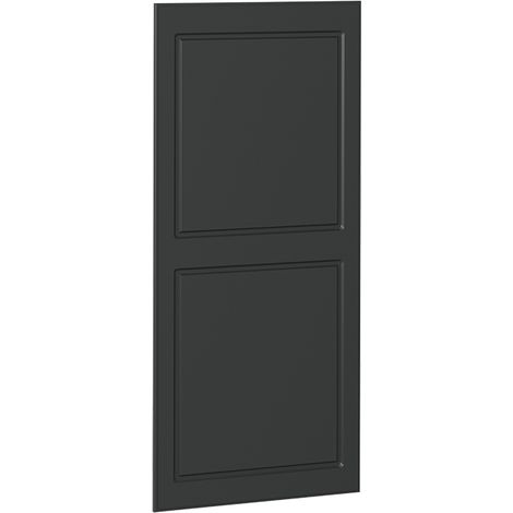 Frente de cocina R-Line, Antracita casa de campo, 59.6 x 132.7 cm frente de mueble para armario despensa, Vicco (1/5)