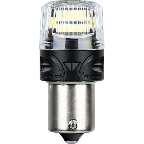 12V Ultra-Lumen Series - (P21W) - BA15s - 2 pz  - Scatola - Bianco - Doppia polarità - Resistenza incorporata