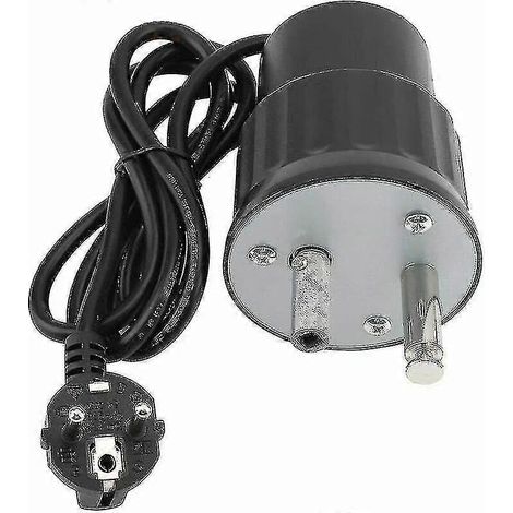 Moteur Tourne Broche De Barbecue Moteur Elctrique Camping En Aluminium Kit Rtissoire Barbecue Charge Nominale 0-24kg(prise ue) (1/5)