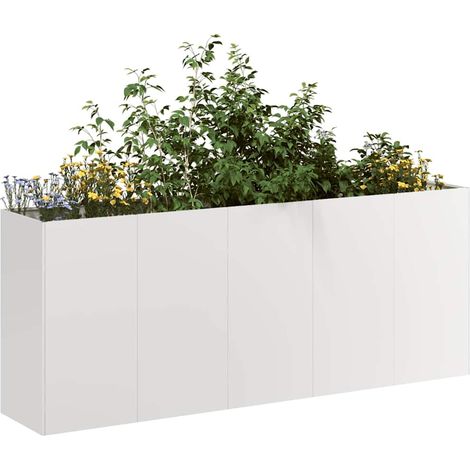 Pflanzkübel 200x40x80 cm Edelstahl