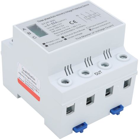 STVP-930 Parafoudre triphasé à quatre fils avec réarmement et récupération automatiques, 230/400 V CA, 63 A (1/5)