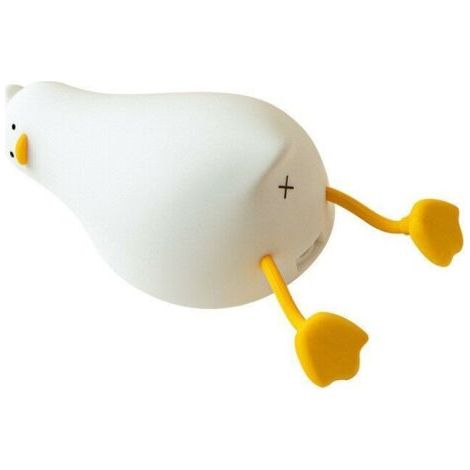 Nazalus-Vente chaude-Canard veilleuse LED veilleuse caneton lampe rechargeable USB dessin animé Silicone enfants chambre d'enfant décoration cadeau d'anniversaire 1 pièces (1/5)