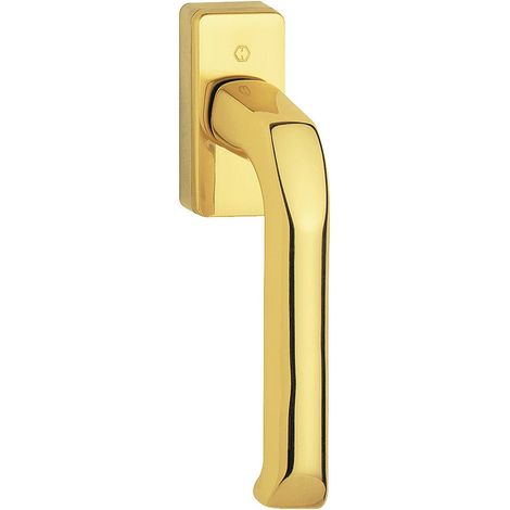 HOPPE® Fenstergriff London M013/U11, ohne Schrauben, Messing, 661725 (1/2)
