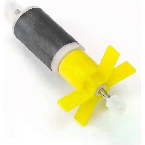 Turbine compatible avec les spas Intex Pure Spa et les pompes à eau. Comprend un axe en acier inoxydable et des pièces de rechange jaunes : turbine de filtre - JXLGV (1/5)