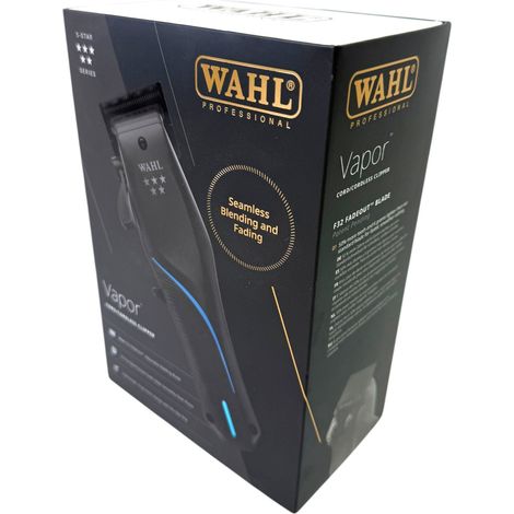 Tondeuse à cheveux sans fil Wahl Vapor 0,5 - 1,2 mm + 7 peignes amovibles (3026483)