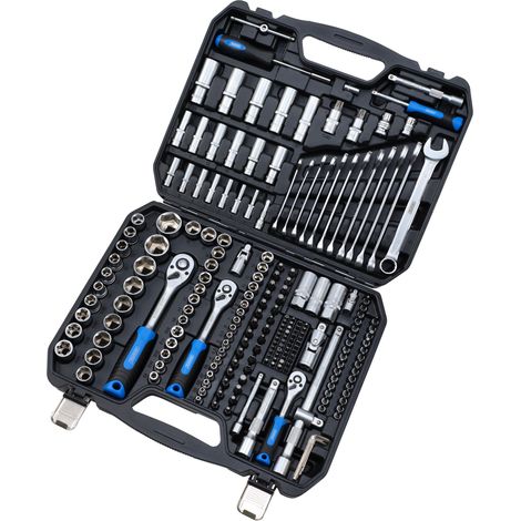 Draper 24232 Draper HI-TORQ Metric Socket and Bit Set, 1/4"", 3/8"" and 1/2"" Sq. Dr. (219 Piece)