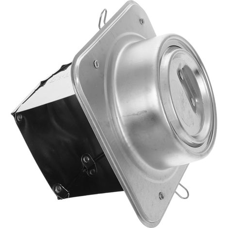 Clapet Anti-retour pour Hotte Aspirante Acier Inoxydable Vanne Arrêt pour Extracteur Air Portable Accessoire de Cuisine (1/5)