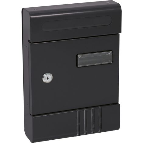 CASSETTA POSTALE 'JASMINE SMALL' cm 20,5x6,5x h 29 - color antracite - KASART