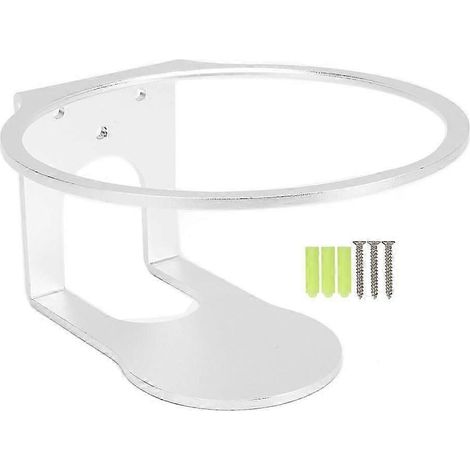 Support mural pour HomePod 1re et 2e génération - Support d'enceinte en métal argenté peu encombrant (1/4)