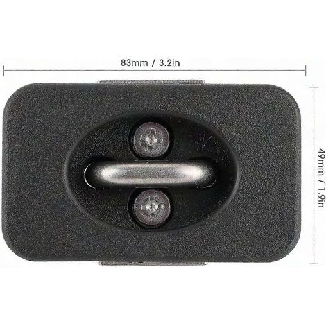 4 Stück ausziehbare Ankerhaken für Ford F-150 1998-2014, Tragfähigkeit 454 kg, robuste Befestigungsringe, 1000 lbs Last, 4-teiliges Set. (1/2)