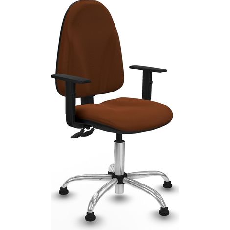 Piqueras y Crespo B1D05RT Silla de oficina marrón ajustable (1/3)