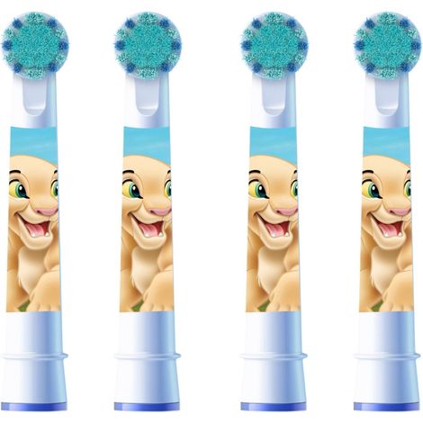 Oral-B Aufsteckb. König der Löwen 4er Ersatz-Zahnbürsten