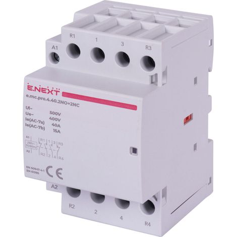 E.next p005207 Modulares Schütz PRO 4P 40A 4NO 230V AC