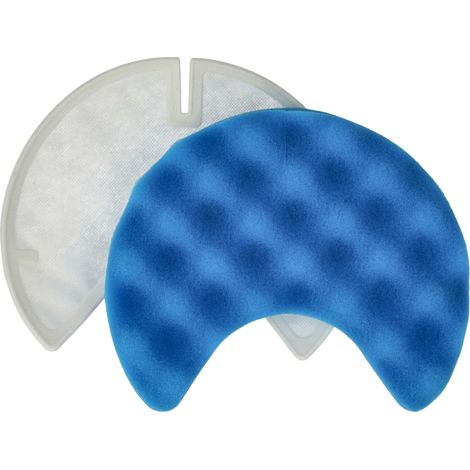 vhbw filtro in spugna, microfiltro compatibile con Samsung Navibot SC8581, SC8570, SC8571, SC8500, SC8550, SC8480, SC8481, VCC8450 aspirapolvere