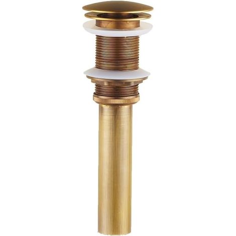 Robinet de lavabo, bronze, surélevé, monocommande, pour vasque (1/5)