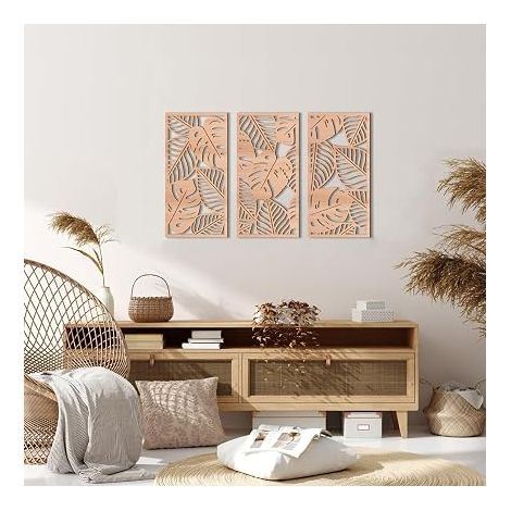 Felt Notice Board Large Notice Board 60 x 40 cm Wall Decor for Office Kitchen (Camel)