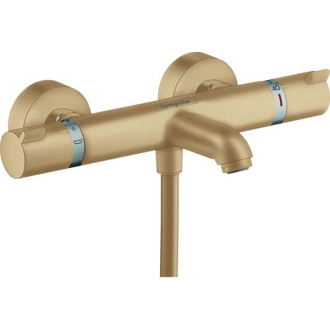 Hansgrohe – Mitigeur thermostatique de baignoire finition métal – Entraxe 150 mm ± 12 mm – Débit 20 l/min – 13114140