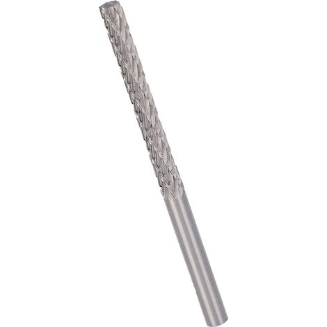 Tête de meulage rotative en carbure pour sculpture sur bois, grain double, burins 4x4x35x60mm en acier allié