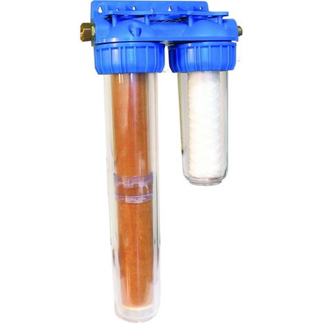 PNEUMATEX Armature d'adoucissement avec filtre Refill 6000, Entrée G3/4, Sortie G1/2, 8133010