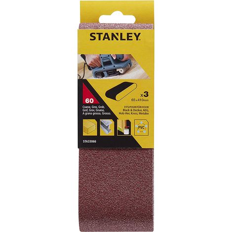Nastro Abrasivo per Levigatrici a Stanley 60 Gr 65 X 410 mm