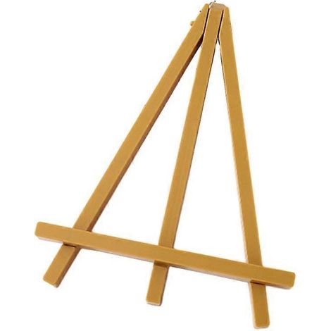 Lot de 10 mini chevalets pliables portables en plastique pour table, idéaux pour les voyages. (1/4)