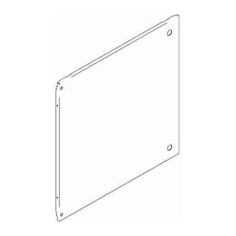 Panneau aveugle BTI9531CS avec charnière et serrure