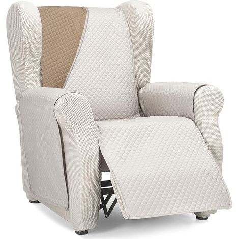 Housse de canapé 1 Place/Relax - Linen/Pelle (1/5)