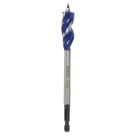 IRWIN 10506620 - Broca Blue Groove 6X 16 mm x 6 pulgadas, envase plástico (1/4)
