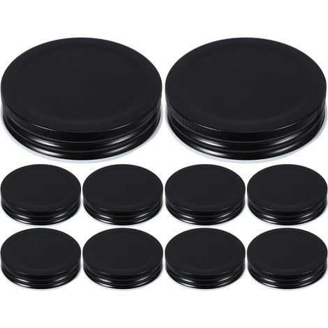 Tin Lids for Mason Jars Wide Mouth Leak Proof Sealing Caps (1/5)