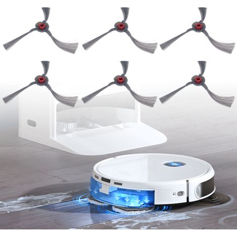 Convient aux aspirateurs robots ECOVACS N9+, brosses latérales, vendues par lots de six. (1/5)