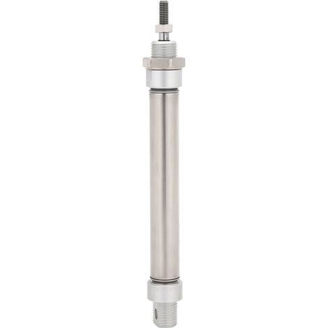 Vérin pneumatique miniature MA16 à -DOUble effet, en acier inoxydable, pour l'industrie pneumatique (MA16x25)-DOU (1/4)