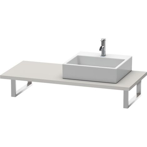 Consolle Duravit L-CUBE 800x550x30mm cemento