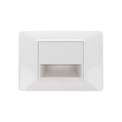 TrAdE Shop Traesio - Segnapasso Led Da Incasso 1.6w Luce Calda Per Scale E Corridoi - (1/3)