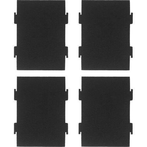 Lot de 4 Filtres Charbon Actif pour Micro-ondes WML55011 18,2x26cm Anti-Odeurs (1/5)