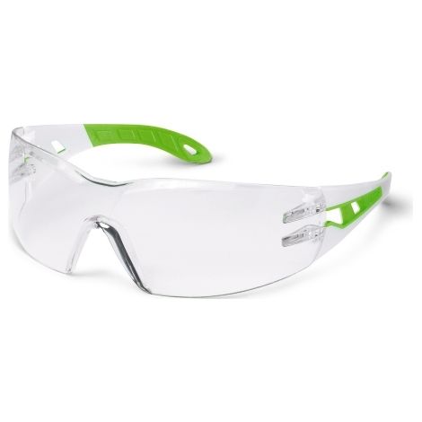 uvex pheos s 9192725 Schutzbrille Weiß, Grün