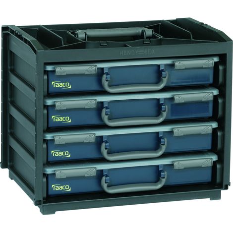RAACO HandyBox-mobiles Kleinteilelager HandyBox 55x4 (1/7)