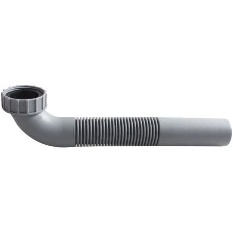 1,5-Zoll-Gewindefallrohr auf 40-mm-Durchmesser-Geraderohr, Kunststoff-Abflussrohr, Direktanschluss (1/5)
