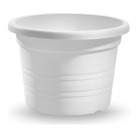 Vaso Cilindro Plastica  Bianco - 45 cm (1/3)