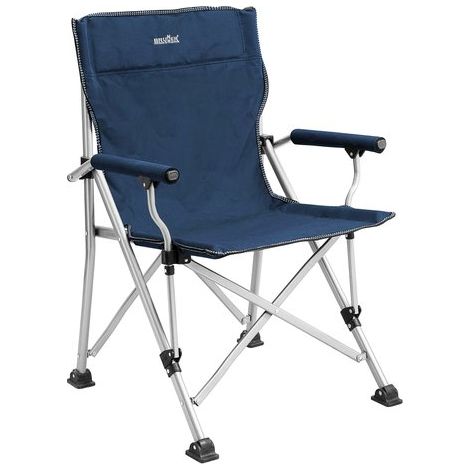 Sedia da giardino Brunner Sedia Cruiser blu poliestere acciaio