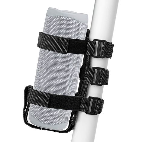 Cinghie per altoparlanti Bluetooth - Cinghie per altoparlanti da manubrio per bicicletta - Portaborraccia per mountain bike - Portaborraccia regolabile - Portaborraccia portatile per bicicletta (1/4)