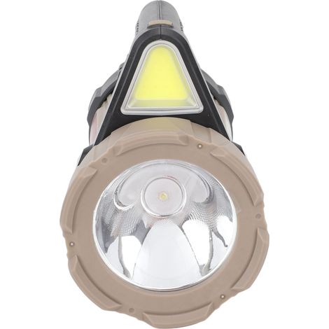 Lampe torche rechargeable Spotlight, projecteur portatif à lumière puissante de 3500 lm pour l'extérieur (1/5)
