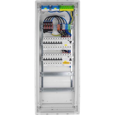 Tableau encastré 5 x 12 modules Hager câblé Doktorvolt 6289 (1/5)